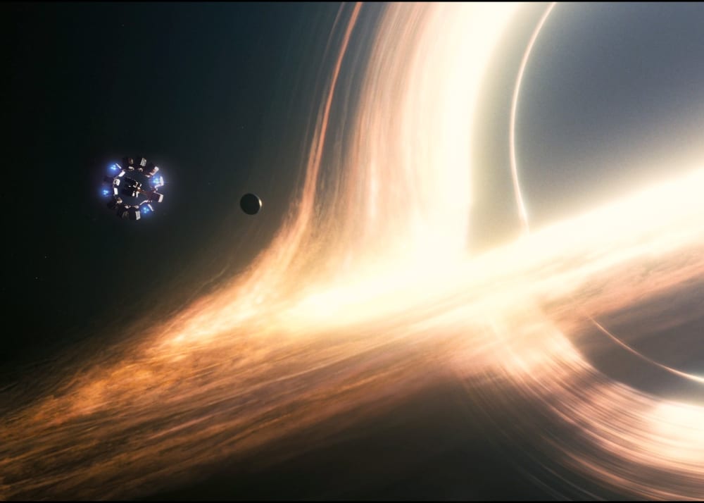 Gargantua Blackhole from Interstellar (2014)